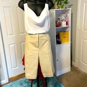 Talbots Khaki Bermuda Shorts